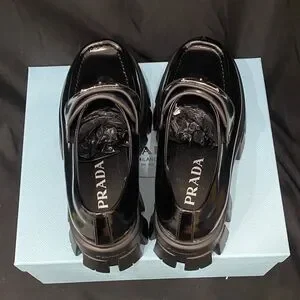 Prada Black Loafers